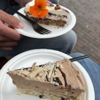 Vegan cakes  at Fresco Middelburg in Middelburg