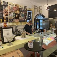 Interior  at Manna Gelats in Barcelona