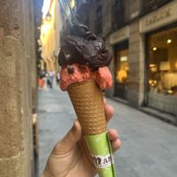   at Manna Gelats in Barcelona