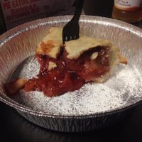 Strawberry rhubarb pie at Dangerously Delicious Pies - O'Donnell St in Baltimore