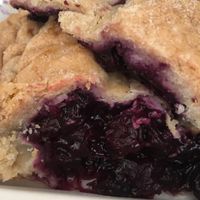 blueberry!!!! at Dangerously Delicious Pies - O'Donnell St in Baltimore