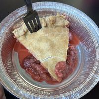 Strawberry rhubarb  at Dangerously Delicious Pies - O'Donnell St in Baltimore
