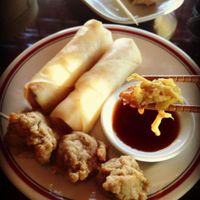 Spring Rolls / Soy Nuggets at Zen Gardens - Moncton in Moncton