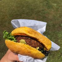 Delicious Burger  at GREEN - Food Van in Ericeira