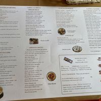 Menu  at Rahma Teteria -Grupo Meknes in Granada