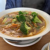 Noodle Soup with Veggies  at Cafe Tibet in Berkeley