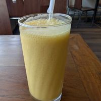 Mango lassi at Cafe Tibet in Berkeley