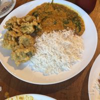Broccoli Chip W/ Curry  at Cafe Tibet in Berkeley