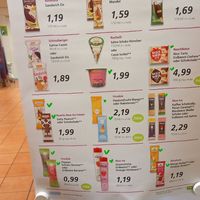 veganes eis at Alnatura in Meerbusch