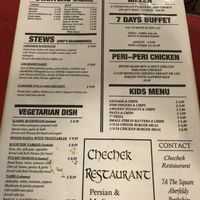 Starters and mezze mainly vegan  at Chechecks  in Aberfeldy