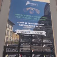 menu at Edoardo - Piazza del Duomo in Florence