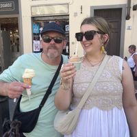 Apple and cinnamon gelato   at Edoardo - Piazza del Duomo in Florence