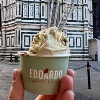 Pistachio and dark chocolate are a great combo!   at Edoardo - Piazza del Duomo in Florence