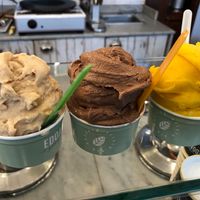 Almond, chocolate, mango at Edoardo - Piazza del Duomo in Florence