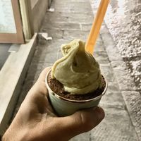 Chocolate & pistachio  at Edoardo - Piazza del Duomo in Florence