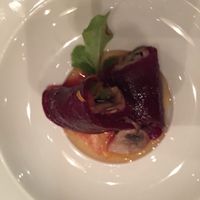 amuse bouche at Hawa - Tambo del Inka in Urubamba