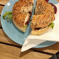 Vegan Lovestruck Bagel at Taste in Luebeck