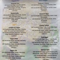 Vegan Bagels on the menu at Taste in Luebeck