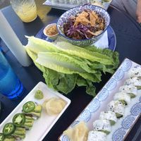 Cucumber and avocado rolls  at Langosta Lounge in Asbury Park