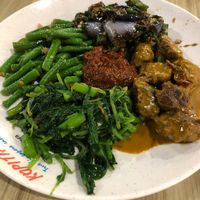 Mixed greens and tofu  at SuManYuan 素满园 - Plaza Singapura in Central Singapore
