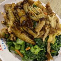 Mix of veg and mock meat  at SuManYuan 素满园 - Plaza Singapura in Central Singapore