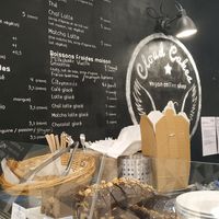 Menu at Cloud Cakes - Mandar in Paris