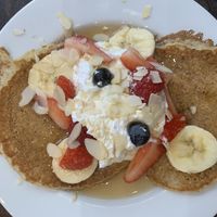 Pancakes from brunch menu  at Cloud Cakes - Mandar in Paris