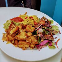Scrambled tofu.  at Cloud Cakes - Mandar in Paris