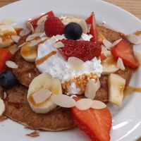 Pancakes with caramelsauce at Cloud Cakes - Mandar in Paris