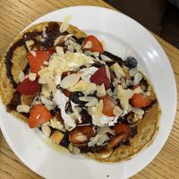 chocolate pancakes (SO GOOD!)  at Cloud Cakes - Mandar in Paris