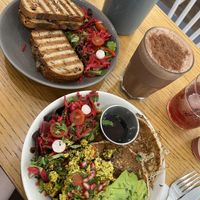 Grilled Cheese und die Breakfast Pancakes  at Cloud Cakes - Mandar in Paris