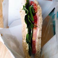 Ham sandwich at Cloud Cakes - Mandar in Paris