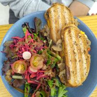 Grilled cheese sandwich at Cloud Cakes - Mandar in Paris