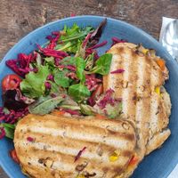 Grilled cheese toast at Cloud Cakes - Mandar in Paris