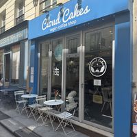 Café front   at Cloud Cakes - Mandar in Paris