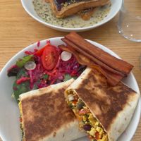 breakfast burrito   at Cloud Cakes - Mandar in Paris