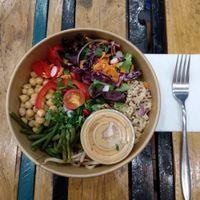 Small Buddha bowl, but tasty. at Cloud Cakes - Mandar in Paris