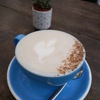 Chai latte with soy milk at Cloud Cakes - Mandar in Paris
