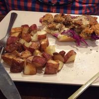oyster mushroom po'boy at The Angry Baker - King Ave in Columbus
