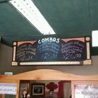 menu at El Eden in Urubamba