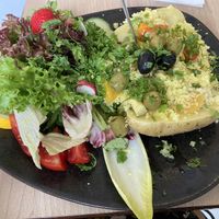 Ofenkartoffel mit Couscous  at Peter&Silie in Ingelheim