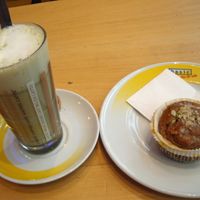 Muffin + Matcha Latte (both vegan) at Basic - Westenriederstr - Maybe closed in Munich