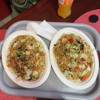 Nr 33. Fried vegetables with noodles    at Pekin Bar in Sopot