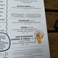 shakes at Bareburger in Washington