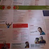 Vegan menu at Estero Lounge in Monmouth