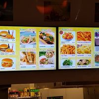 Part of the menu  at VegeWay in Las Vegas