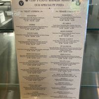 Plant-based menu side 2 (June 1, 2024)  at Bend Pizza Kitchen in Bend