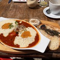 Veganes Schakschuka  at Cafe Glocke in Dresden
