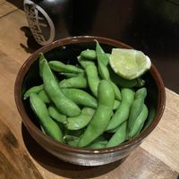 Edamame  at SushiSamba in Las Vegas