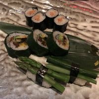 Samba Amazonian and natto rolls  at SushiSamba in Las Vegas